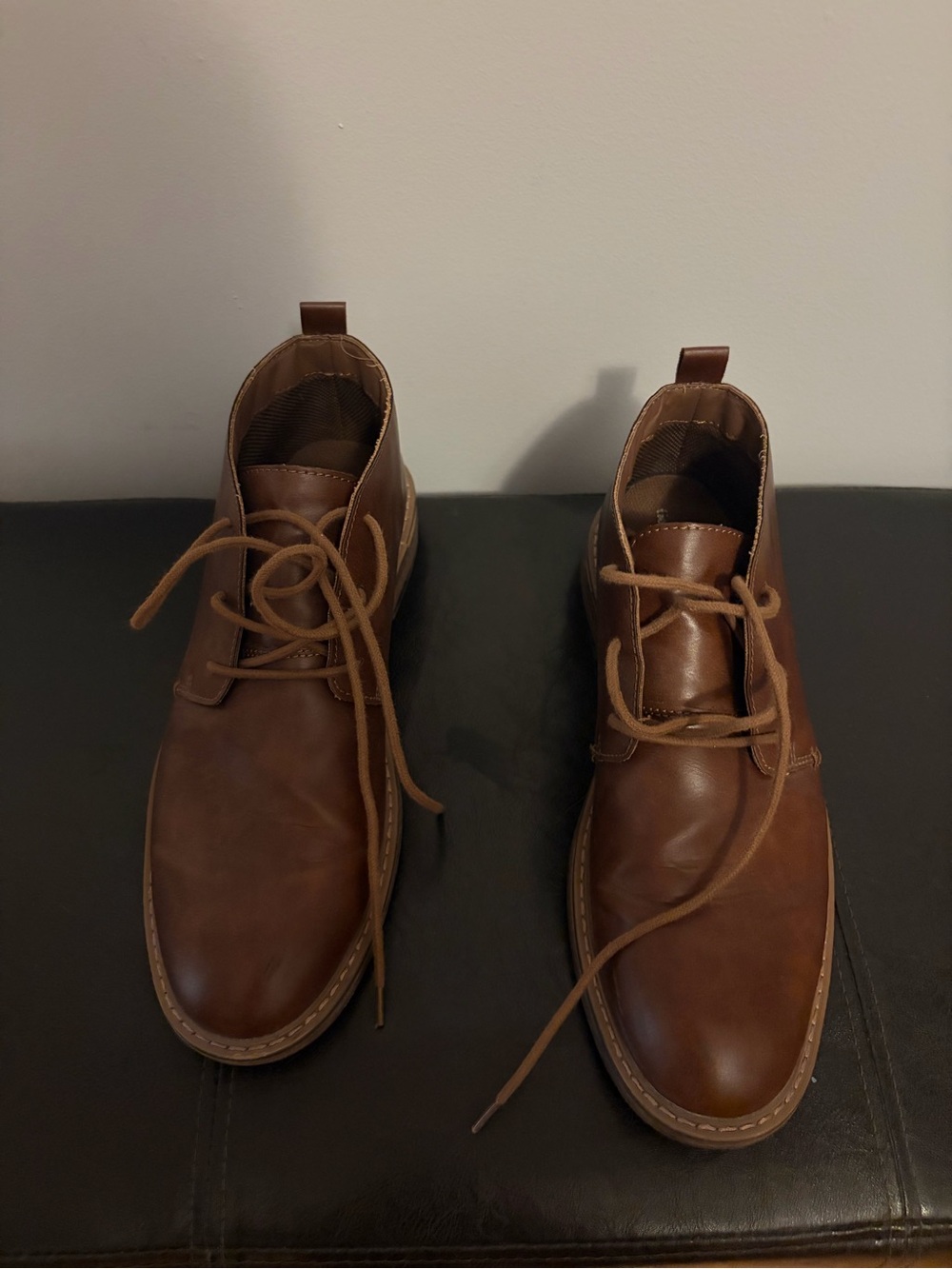 Goodfellow & Co Brown Leather Chukka Boots